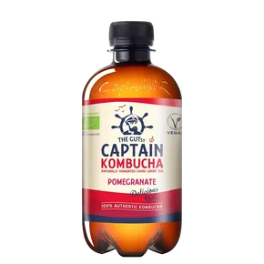 Captain Kombucha Kombucha granátové jablko 400 ml BIO